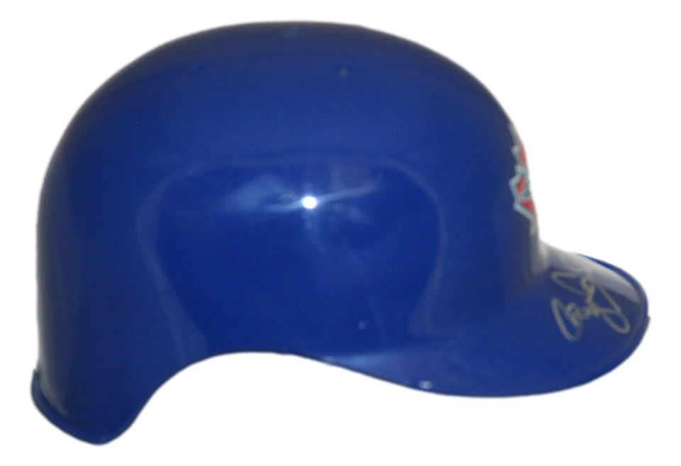Mini capacete de rebatidas Roger Clemens autografado Toronto Blue Jays JSA - Imagem 2 de 4