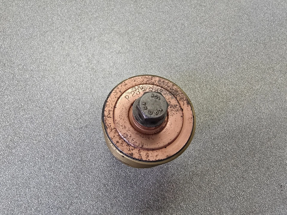 BONITO MONTAJE TERMOSTATO LATÓN PORSCHE 356 356A 356B 356C ORIGINAL USADO PROBADO Foto 4 de 4