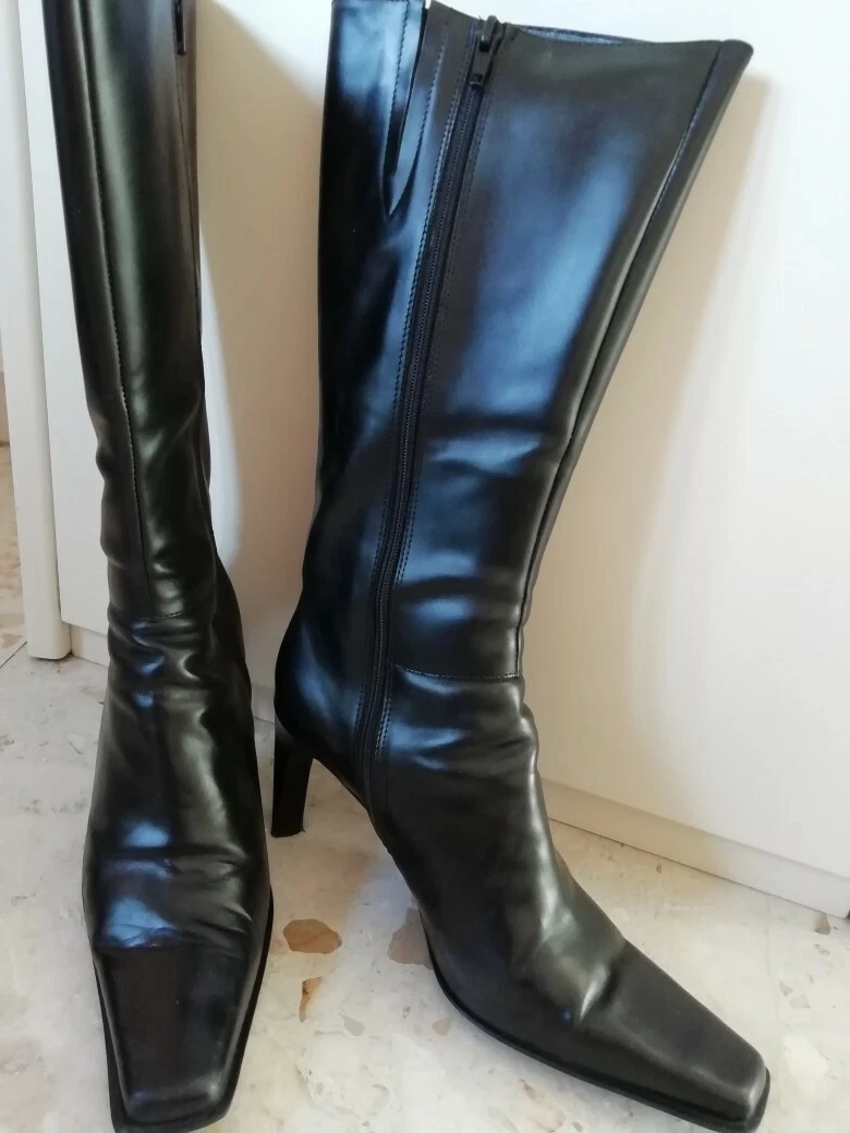Stivali clearance pelle nero