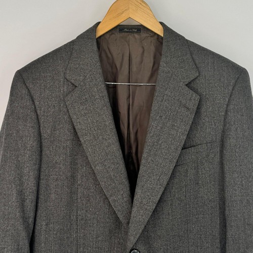 Sartoria Castangia Wool Gray Two Button Gray Sport Coat Blazer Size EU 54/US 44 - Picture 3 of 14