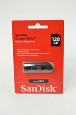 SanDisk 128GB Cruzer Glide USB 2.0 Flash Drive Compatible with Windows and Mac