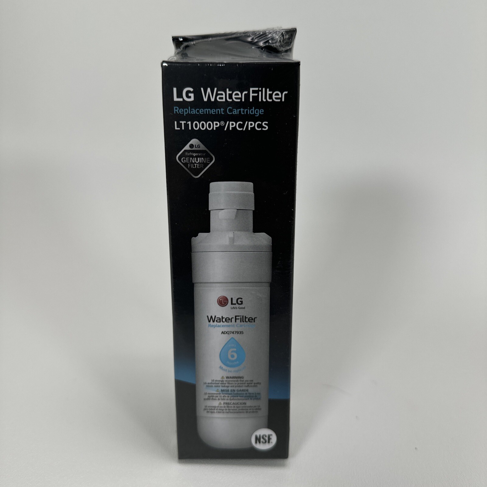 1pk Genuine LG Water Filter LT1000P/PC/PCS Replacement Cartridge eBay