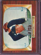 1955 Bowman 123 Marv Grissom RC NM #D73419