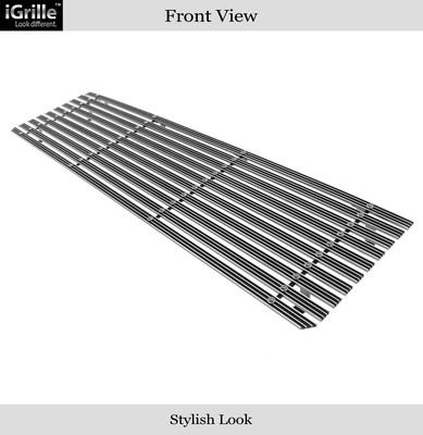 Fits 1987-1991 Ford Bronco/F150/F250/F350 Upper Chrome Wide Rivet Billet Grille