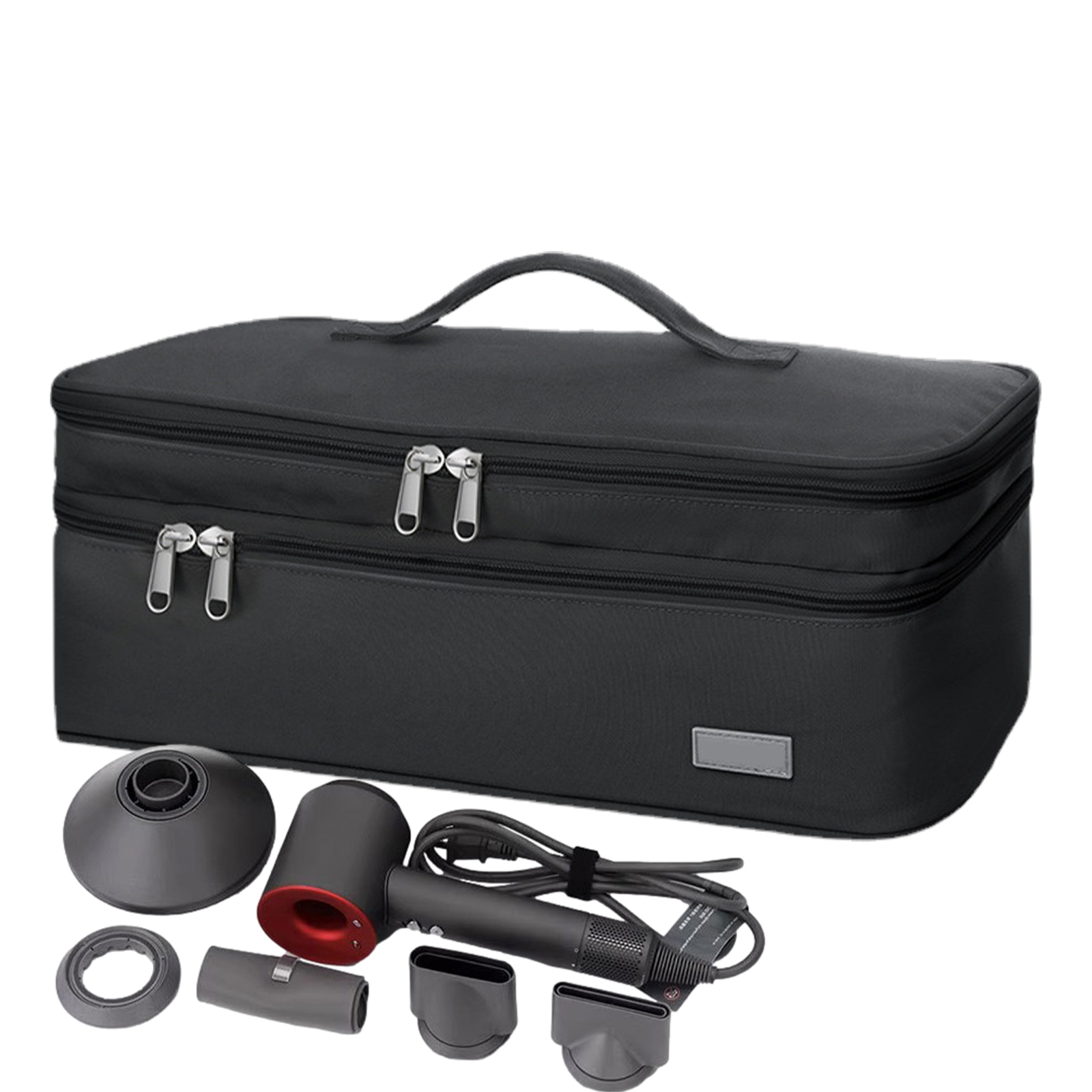 MAKEUP BAG Curling Iron Storage Bag For Dyson Hair Dryer Storage Bag Organizer-image