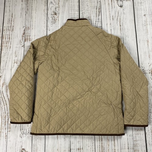 POLO RALPH LAUREN BIG BOY FULL ZIP QUILTED BARN CLASSIC TAN JACKET SIZE XL 20 - Picture 7 of 8