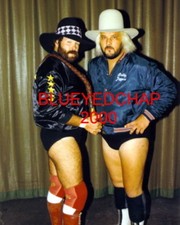 DUTCH MANTELL & BOBBY JAGGERS  WRESTLER  8 X 10 WRESTLING PHOTO NWA