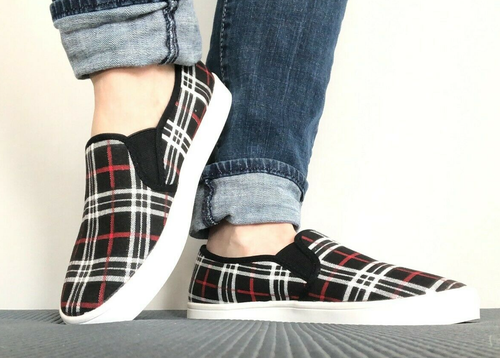 report canvas shoes