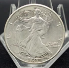 1943  WALKING LIBERTY HALF DOLLAR CHOICE BU CONDITION.