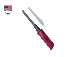 2-in-1 Multi Jab Saw Comfort Grip Handle Fits Reciprocating & Hacksaw Blades