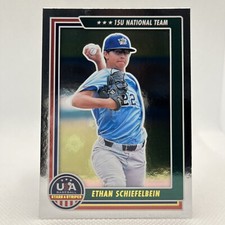 2022 Panini USA Stars & Stripes Ethan Schiefelbein #84