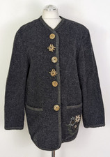 Ladies Berwin & Wolff Tracht Folklore Landhaus Wool Cardigan Jacket. Medium (38)