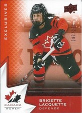2020-21 Upper Deck Team Canada Juniors BRIGETTE LACQUETTE #59 Exclusives 093/250