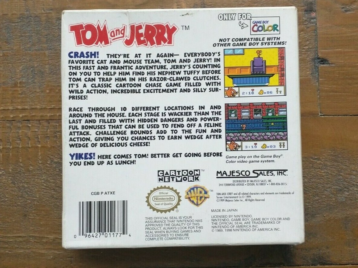 Tom and Jerry (Nintendo Game Boy Color, 1999) online kaufen | eBay