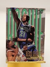 1995-96 Fleer Ultra #274 Kevin Garnett Minnesota Timberwolves RC Rookie Card HOF. rookie card picture
