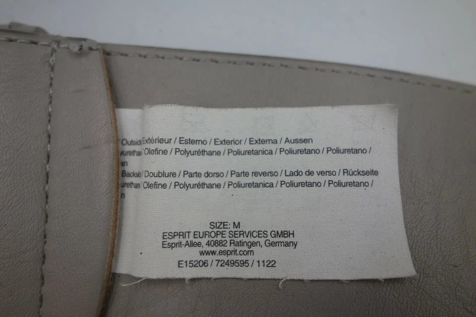 EK0145 Damen Gürtel von Esprit, grau, M - Bild 4 von 4