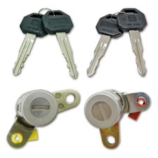 LH RH Door Lock Cylinder Key Silver Fits 1992-1994 Isuzu Holden TFR Pickup Truck