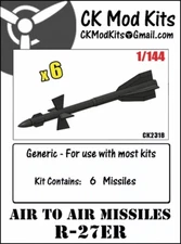 1/144 CK Mod Kits Air to Air Missiles R-27ET (Alamo-C) #CK2318