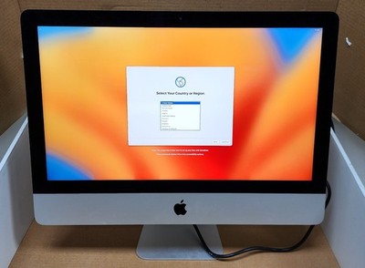 Apple iMac 21.5'' Retina 4K - A1418 - 2017,  i5-7400 - 512GB SSD - Line in screen