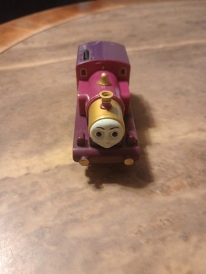 2000 Tomy Thomas Trackmaster Motorized Lady Engine, Has Flaws Tested Working!!