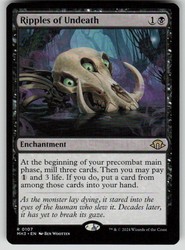 Ripples of Undeath 107/719 Modern Horizons 3 Rare Enchantment
