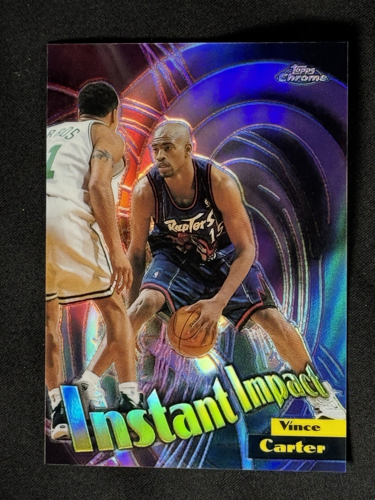 1998-99 Topps Chrome - Instant Impact Vince Carter Refractor #I8 RC