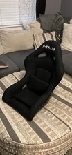 Nrg Innovations Mini Racing Bucket Seat Black