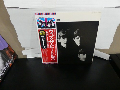 The Beatles With The Beatles EAS-80551 Japanese Pressing W/OBI & Booklet