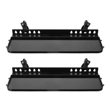 2 Pcs Hand Cranked Tripod Tray Artists Easel Organizer Detachable Shelf