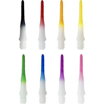 L-Style Premium Lippoint N9 Gradient white Spitzen Tips Points TwoTone Softdart