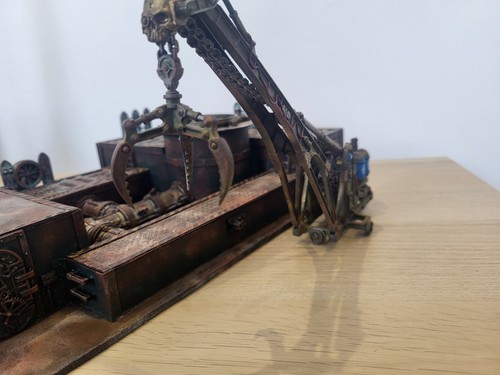 Terreno personalizzato GW 40K KILL TEAM SECTOR MECHANICUS TERRENO DIPINTO Games Workshop - Foto 9 di 15