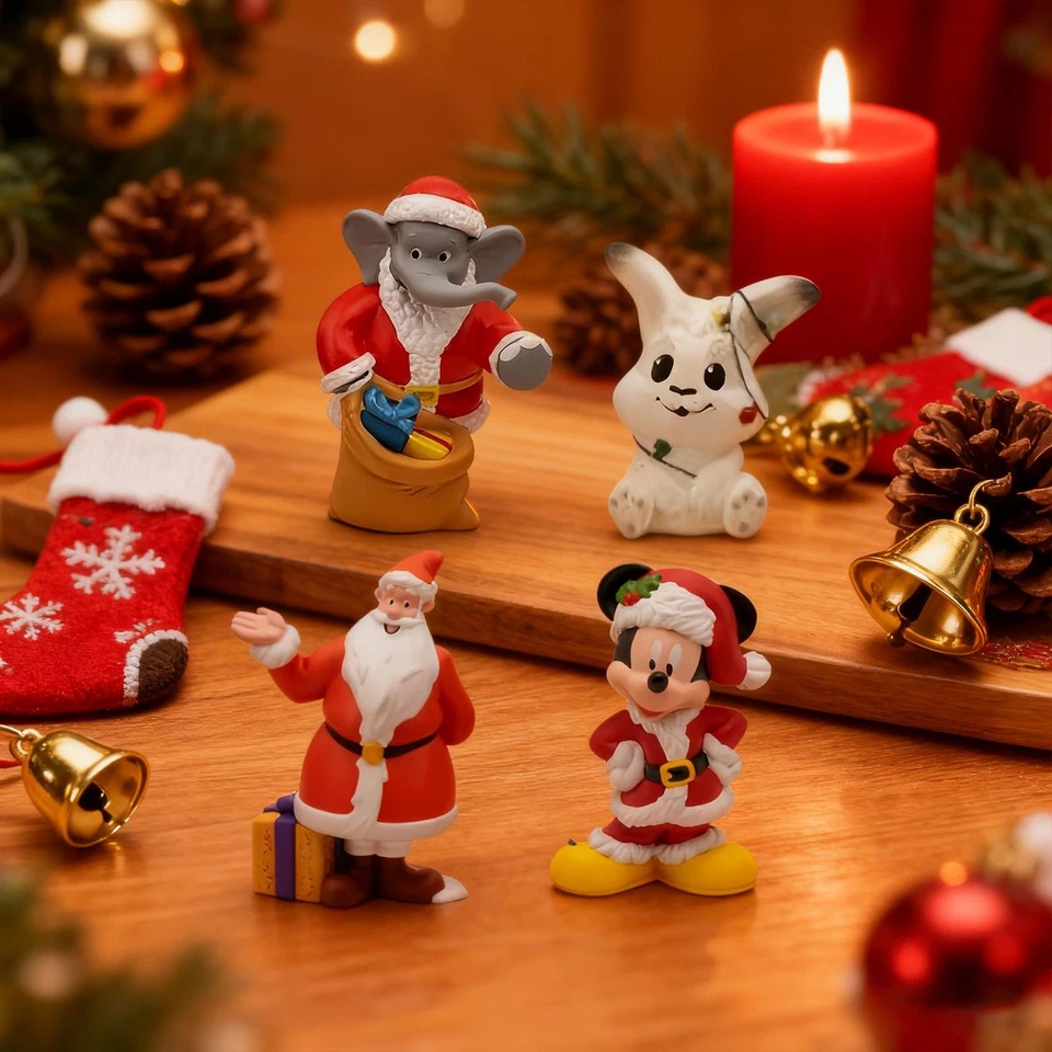 4 Stück Tonies Weihnachtsmann & Co. KG Flöckchen Micky Maus Benjamin  - Bild 4 von 4