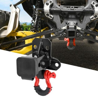 2  Rear Receiver Trailer Hitch No Drill Compatible with Can Am Maverick R/