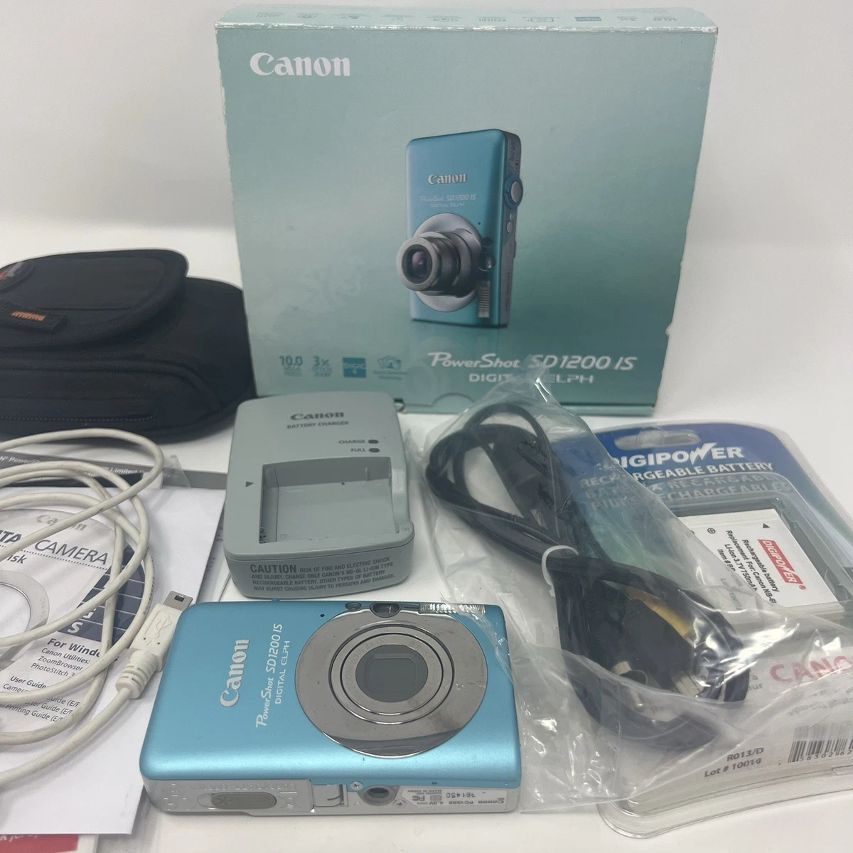 Canon PowerShot SD1200 IS Digital Cameras for sale | eBay