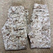 2 Marine Corps USMC Desert MARPAT Camo MCCUU Combat Pants Trousers Small Regular