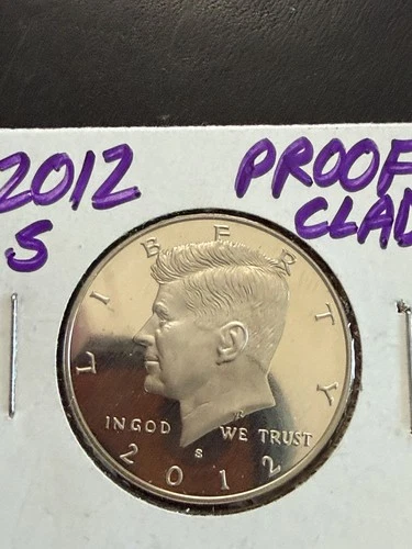 2012-S Kennedy Half Dollar Proof — photo from another recent sale