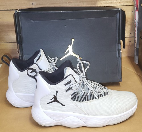Men's Jordan by Nike Super.Fly MVP PF AR0038-100 WHITE Authentic 10.5 Super Fly
