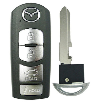 Smart Remote Key Fob For Mazda CX-5 CX-9  2016 - 2019 WAZSKE13D02  TKY2-67-5D