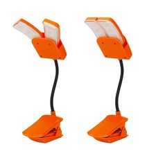 Battery Operated Clip on Light, Dimmable Brightness Eye Care Book Reading Lig...
