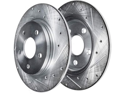 Detroit Axle 44SJ51M Rear Brake Rotor Set Fits 1999-2004 Oldsmobile Alero