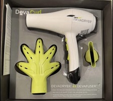Professional Blow Dryer DevaCurl DevaDryer DevaFuser Lime Green Model 6250