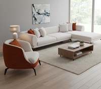 Wohnzimmer Sofa Set Ecksofa L-Form Mit Sessel LuxusmöBel Sofagarnitur