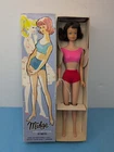 Vintage Mattel Barbie Midge Doll 1960's Original Brunette Swimsuit W/ Box Rm5