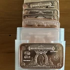 1 oz .999 Fine Copper Bar - George Washington $2 Silver Certificate