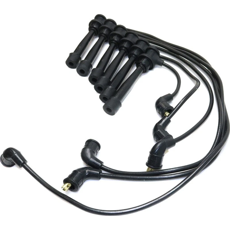 Cable de bujía para 99-08 Hyundai Sonata Santa Fe Tiburon Kia Optima Magentis Foto 2 de 4
