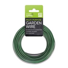 2mm x 20m Green Garden Gardening Wire Heavy Duty Plant Support Wire for Plants +