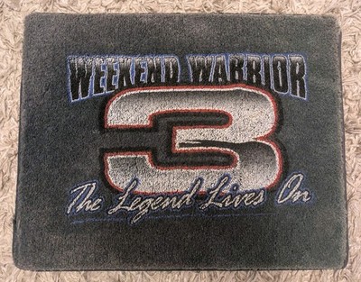 Vtg Nascar Weekend Warrior 3 The Legend Lives On Entryway Rug