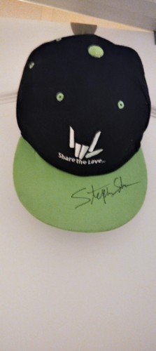 RARE STEPHEN SHARER AUTOGRAPHED BASEBALL HAT SHARE THE LOVE SNAP BACK