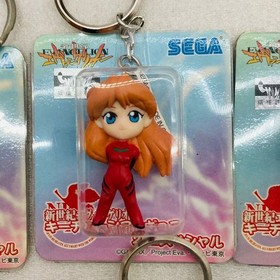 Neon Genesis Evangelion 2K2 Special Keychain Figure Set 10pcs SEGA New