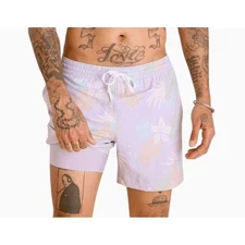 Chubbies Mens 5.5" Lined Swim Trunks M The Cosmic Florals NWT